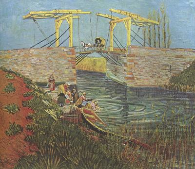 Vincent Van Gogh The Langlois Bridge at Arles (nn04 Spain oil painting art
